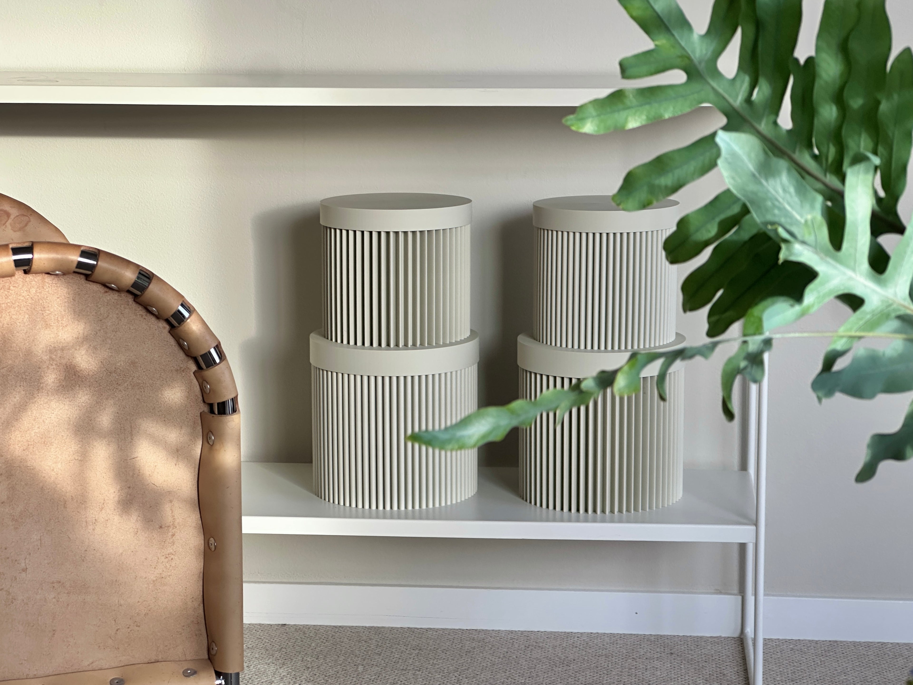 cog form interial design firm and foam boxes