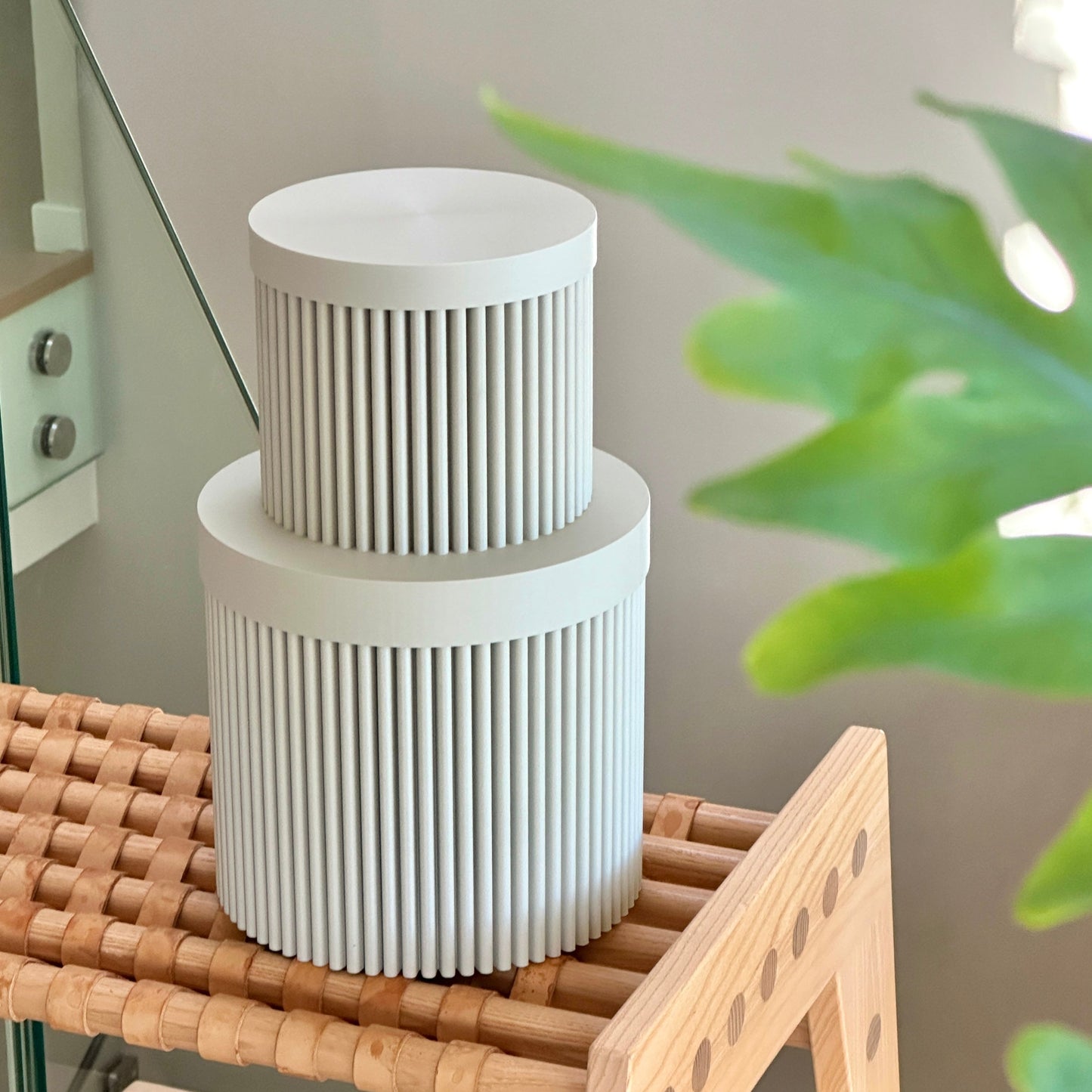 cog form foam box light sand